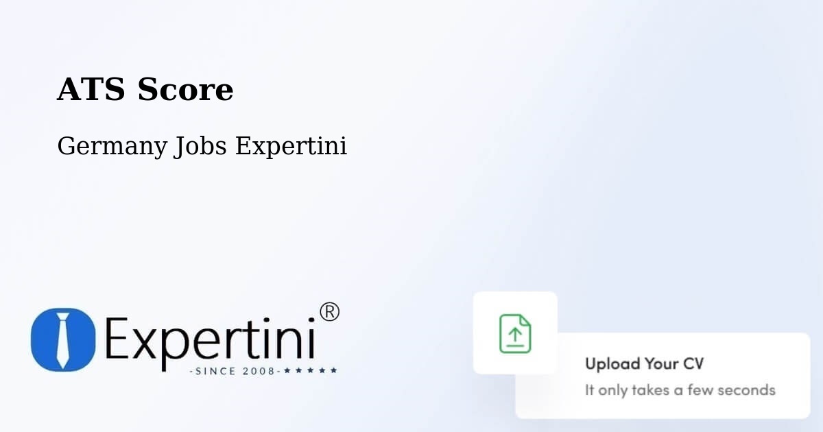 Resume ATS Score & Job Description Match Tool – Birenbach - Germany Jobs Expertini