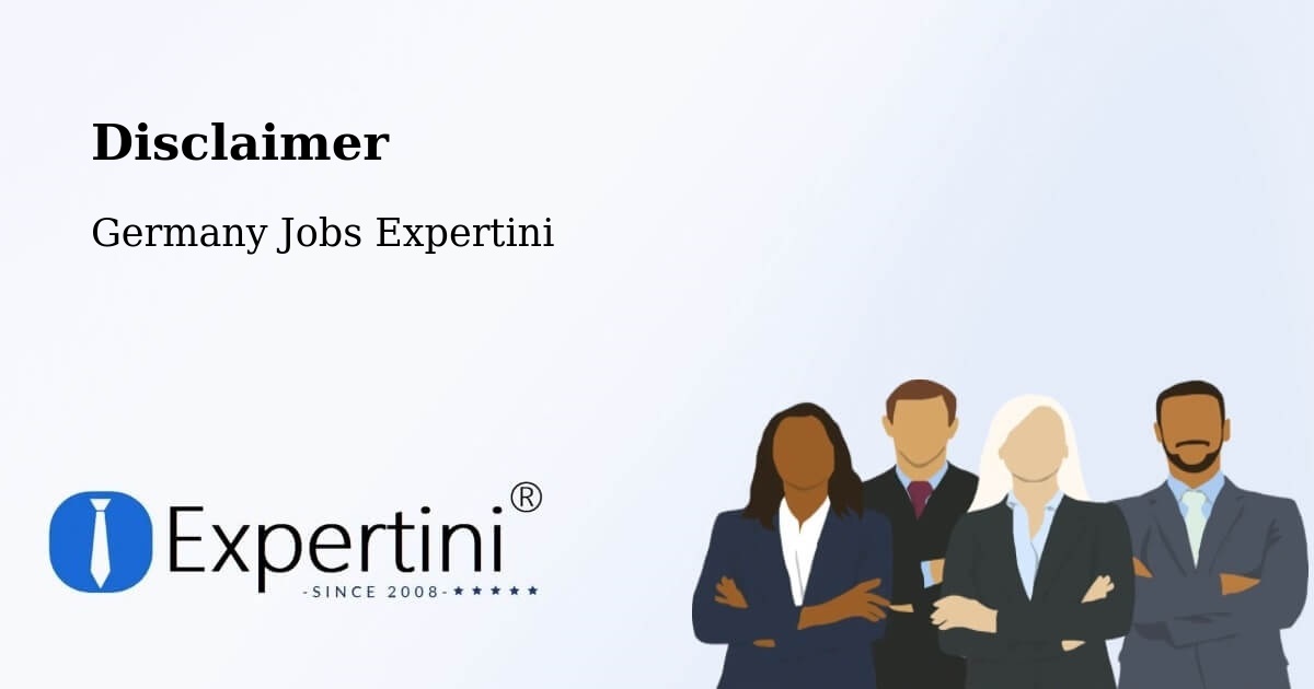 Disclaimer – Birenbach - Germany Jobs Expertini